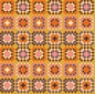 Preview: Baumwolle Patchwork -  Alexia Abegg - Ruby Star Society - Meadow Star - Caramel Granny Square